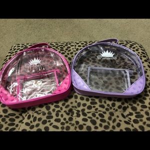 Clear Zippered Cosmetic Bags